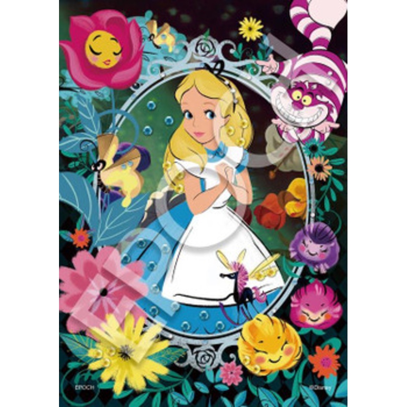 Epoch 72-032 Jigsaw Puzzle Disney Alice in Wonderland Botanical Alice (Decoration Puzzle) (108 Pieces)