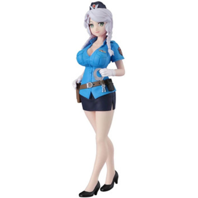 Hasegawa 1/12 Egg Girls Collection No.15 Sasha Ilyushina (Police) Resin Figure Kit Plastic model