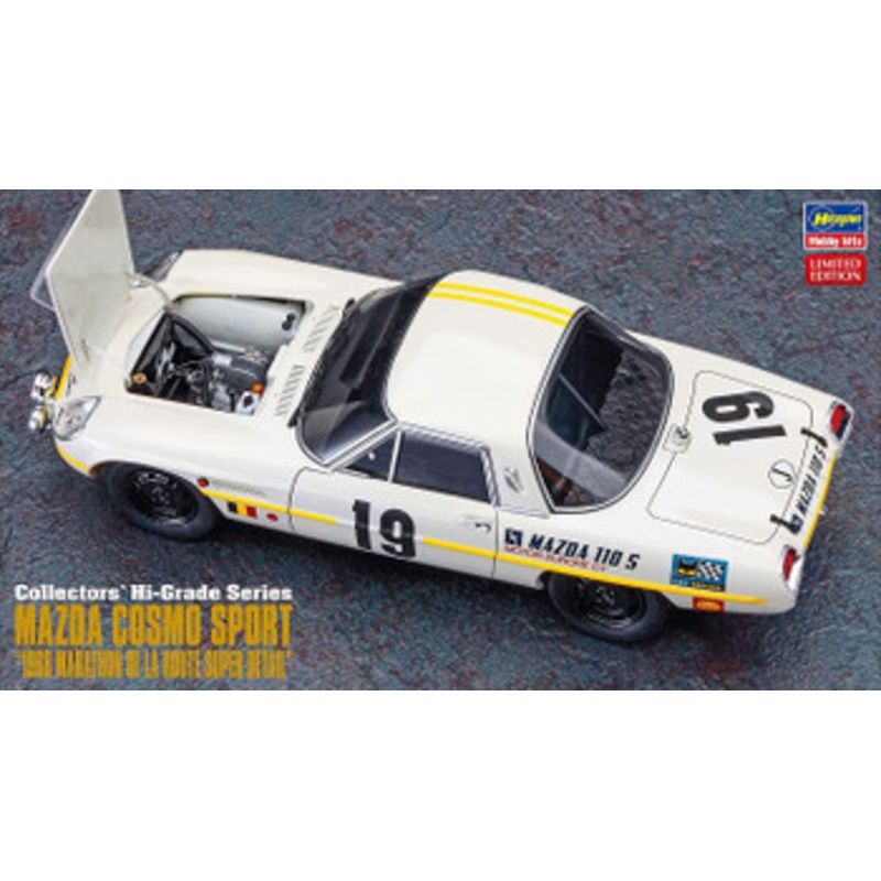 Hasegawa 1/24 Mazda Cosmo Sport 1968 Marathon De La Route Plastic Model