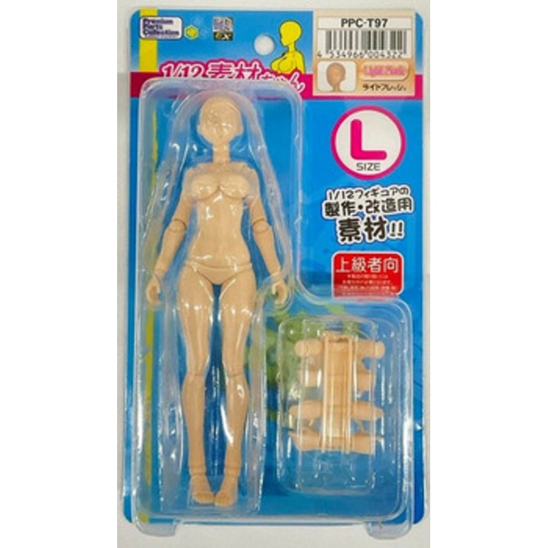 Hobby Base Sozai-Chan 1/12  Premium Parts Collection Size L Light Flesh