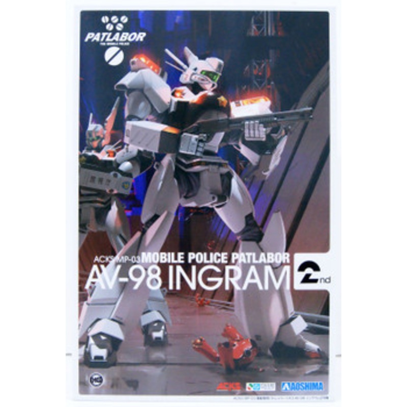 Aoshima ACKS 1/43 No.MP-03 Patlabor AV-98 Ingram 2 Plastic Model