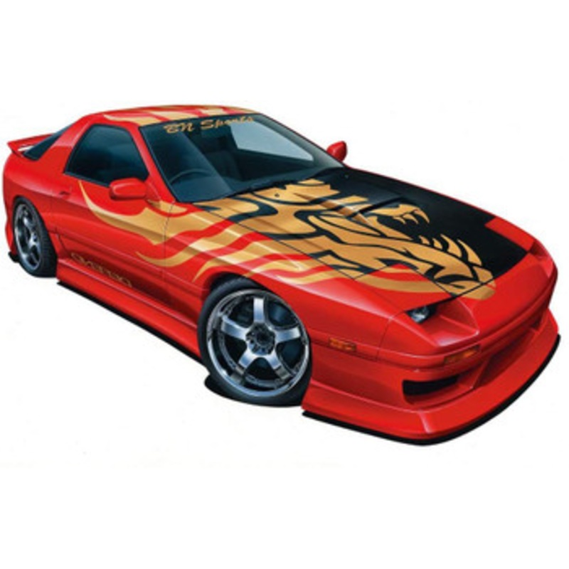 Aoshima The Tuned Car 1/24 BN Sports FC3S RX-7 ’89 (Mazda) Plastic Model