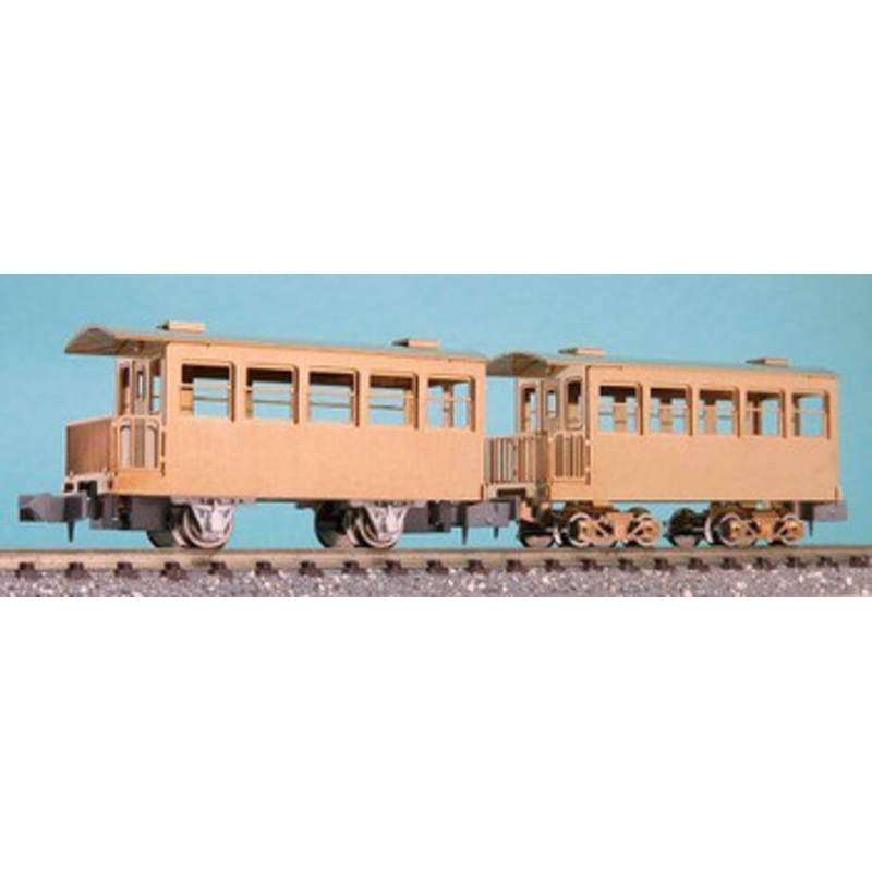 ARU Model A1054 Very Easy (Totemo Kantan) Kit Series Child Passenger Car 2 Cars Body Kit (N scale)