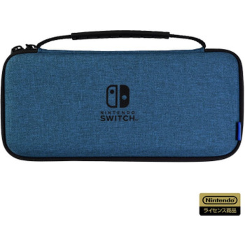 Hori Slim Hard Pouch Plus for Nintendo Switch / Nintendo Switch OLED Model (Blue)