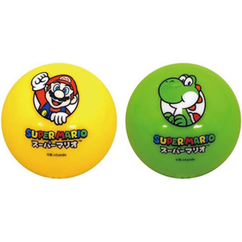 Ishikawa Toy Super Mario No.3 Size Ball (Mario & Yoshi)