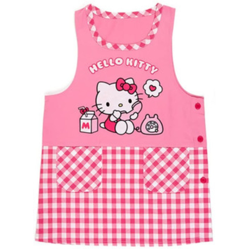Sanrio Apron Hello Kitty Pink