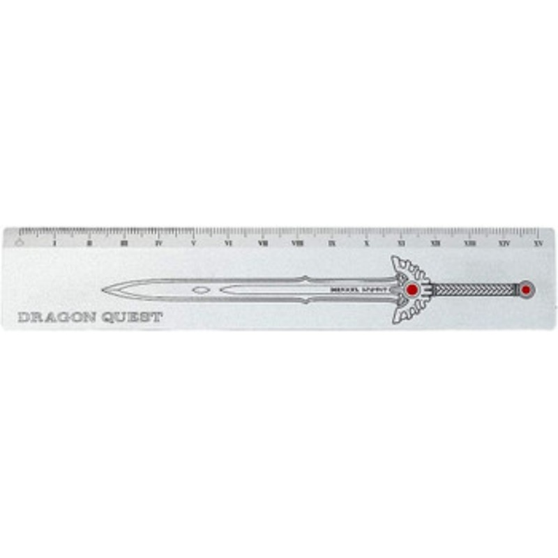 Square Enix Dragon Quest Metal Ruler 15cm Erdrick’s Sword