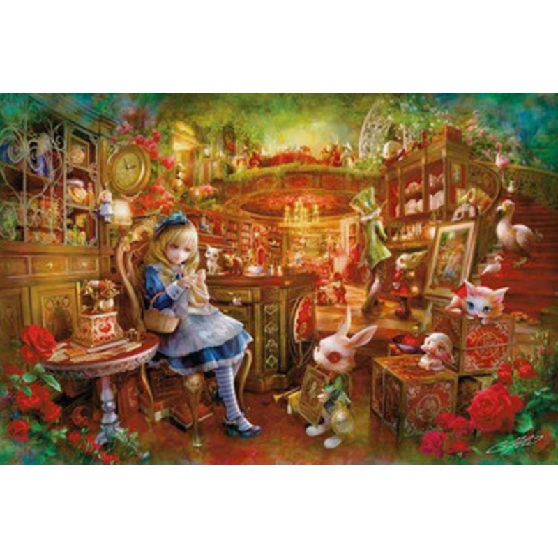 Appleone 1000-869 Jigsaw Puzzle Alice Collection by Shu (1000 Pieces)