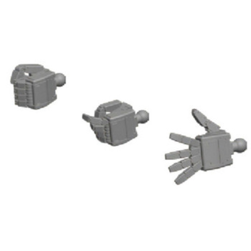 Bandai Builders Parts HD 1/144 MS Hand 03 (EFSF / S Size) Plastic Model