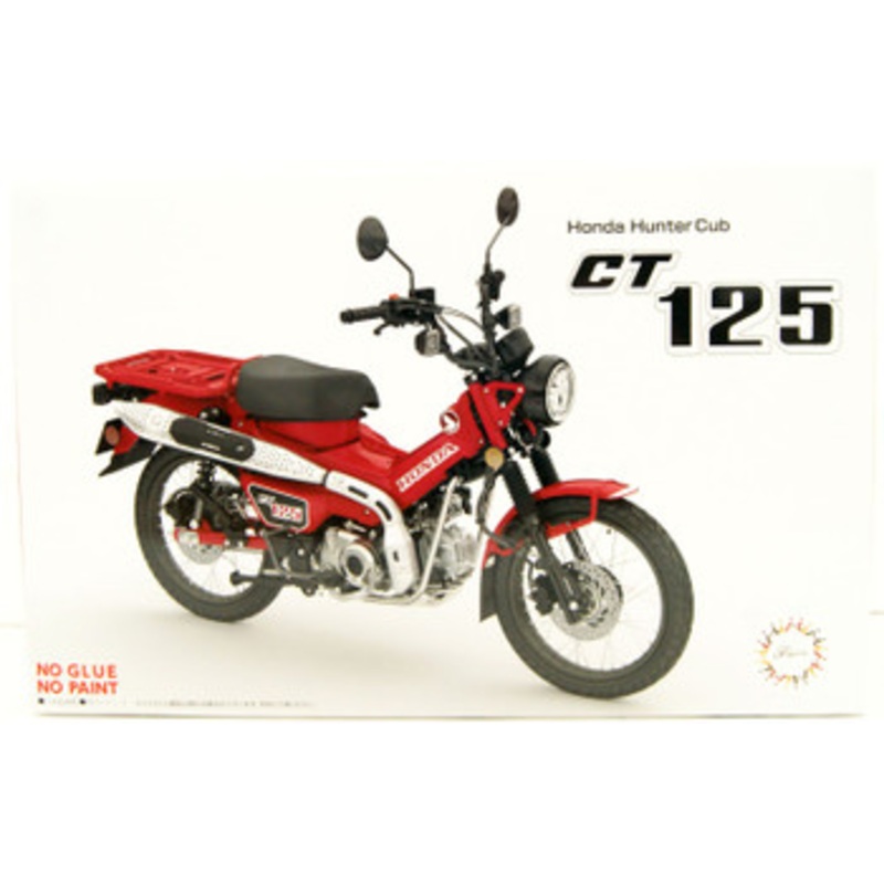 Fujimi 1/12 NEXT Series Honda CT125 (Hunter Cub Glowing Red) Plastic Model