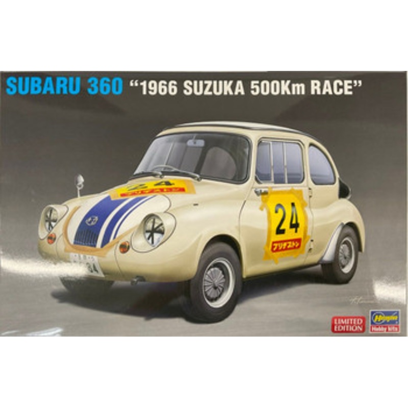 Hasegawa 1/24 Subaru 360 ‘1966 Suzuka 500km Race’ Plastic Model