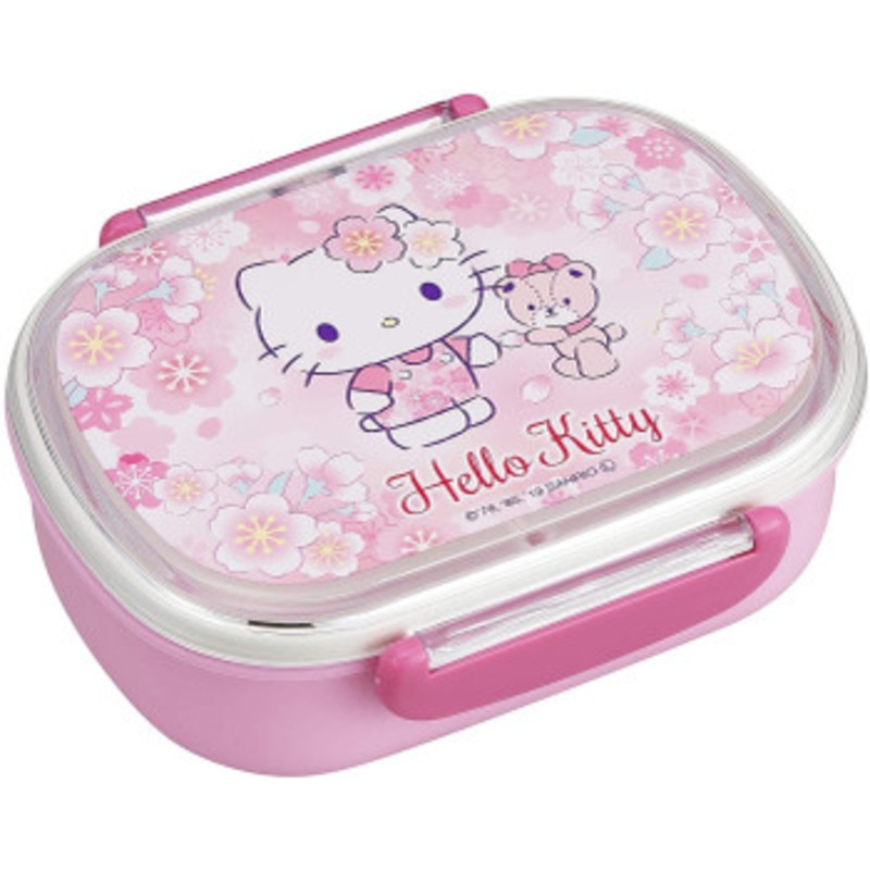 OSK Lunch Box 360ml Hello Kitty Cherry Blossoms