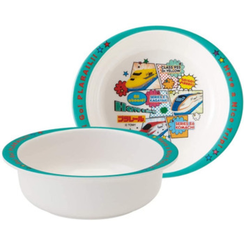 Skater Plarail Shinkansen Melamine Bowl