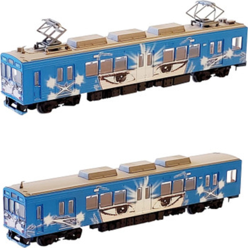 Tomytec Iga Railway Series 200 201 Configuration (Ninja Train Blue) 2 Cars Set B (N scale)