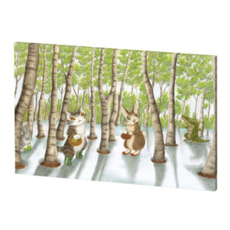 Yanoman 2307-02 Jigsaw Puzzle Wachifield Thawing White Birch Forest (1126 Pieces)