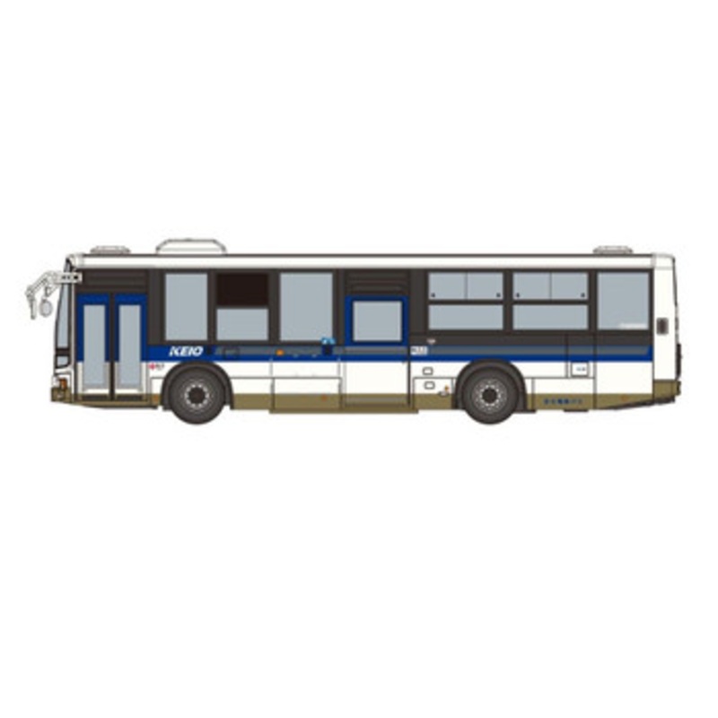 Aoshima Working Vehicle No.10 1/80 The Mitsubishi Fuso Aero Star MP38 (Keio Dentetsu Bus) Plastic Model