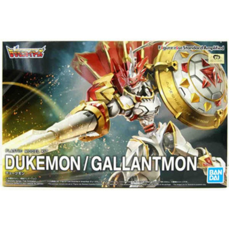 Bandai Figure-Rise Standard Digimon Amplified Gallantmon (Dukemon) Plastic Model