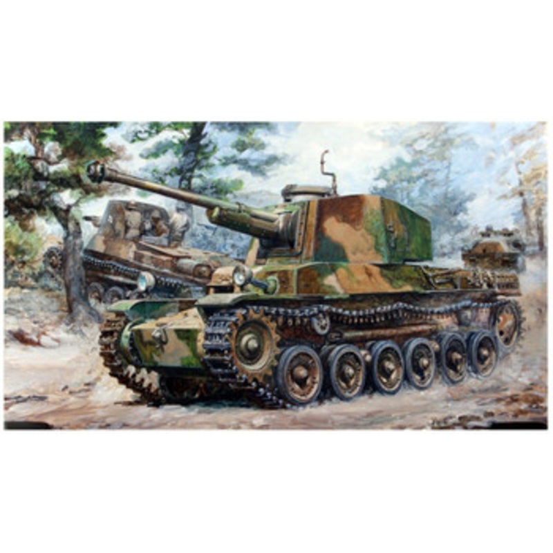 Fine Molds 1/35 IJA Japanese Type 3 Medium Tank CHI-NU Plastic Model
