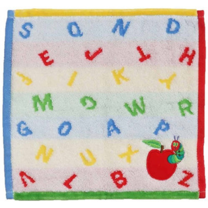 HAYASHI The Very Hungry Caterpillar Hand Towel Study