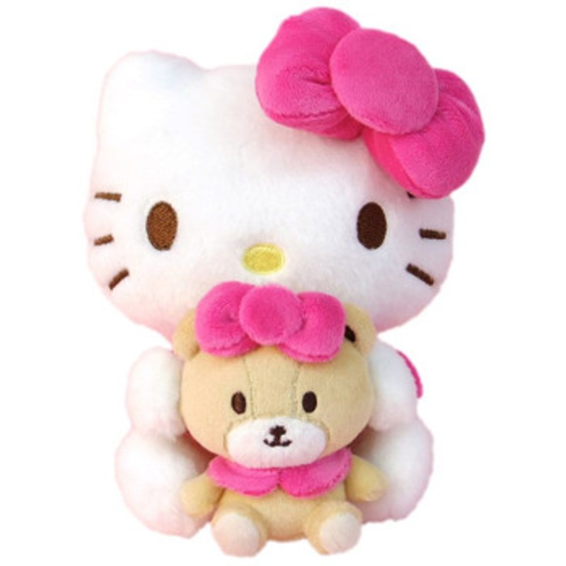Nakajima Sanrio Pair Plush Doll Hello Kitty