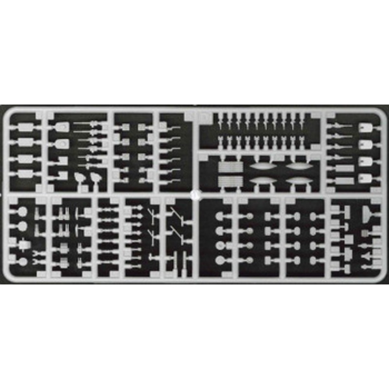 Pit-Road 1/700 Skywave WW2 Equipment for WWII US Navy Ship Set 3