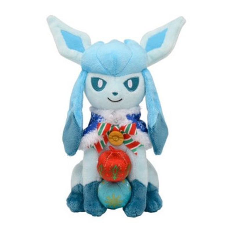 Pokemon Center Original Plush Doll Glaceon (Pokemon Christmas in the Sea)