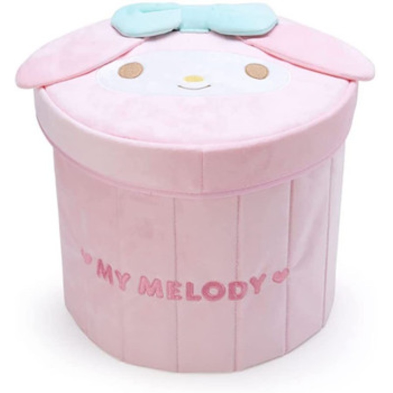 Sanrio Cylindrical Foldable Storage Box My Melody