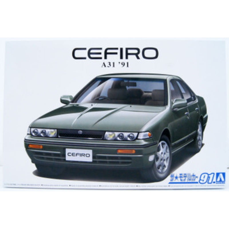 Aoshima The Model Car 1/24 Nissan A31 Cefiro ’91 Plastic Model