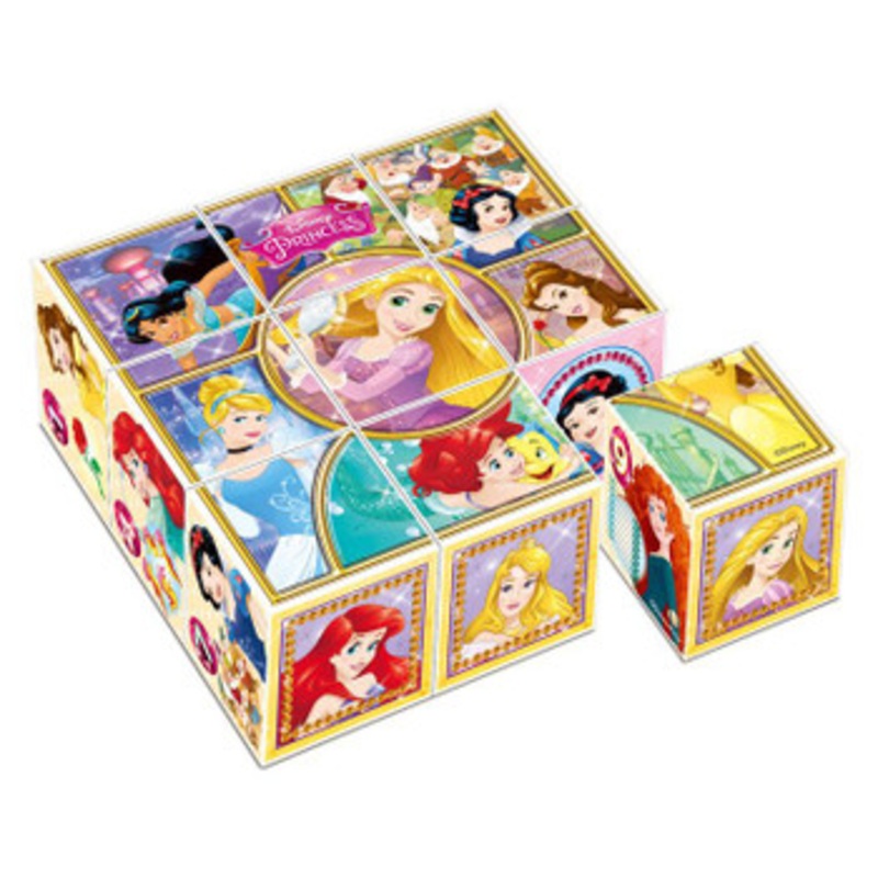 Apollo-sha 13-109 Child Cube Puzzle Disney Princess (9 Pieces)
