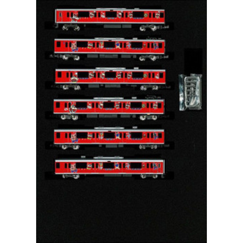 Greenmax 50572 Tobu Type 50050 (Crayon Shin-chan Wrapping Train Nene-chan Design) 6 Cars Set (N scale)