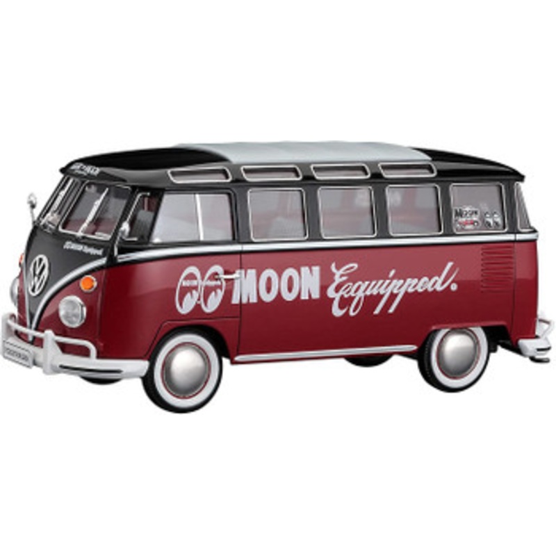 Hasegawa 1/24 Volkswagen Type2 Micro Bus Moon Equipped Plastic Model