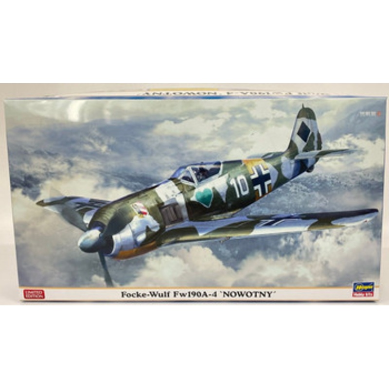 Hasegawa 1/48 Focke-Wulf Fw190A-4 ‘Nowotny’ Plastic Model