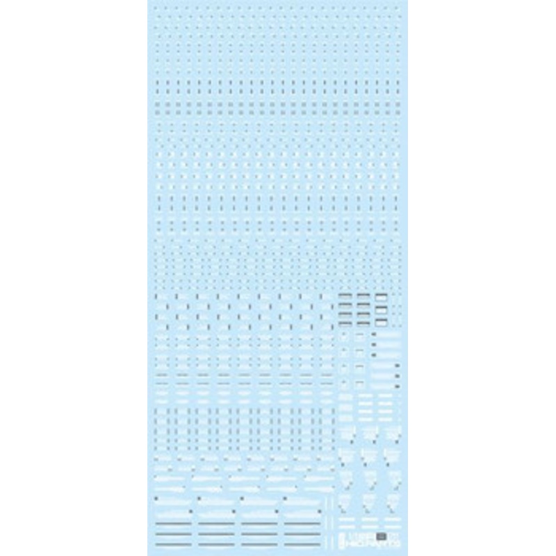 HiQparts 1/100 White & Gray RB01 Caution Decal