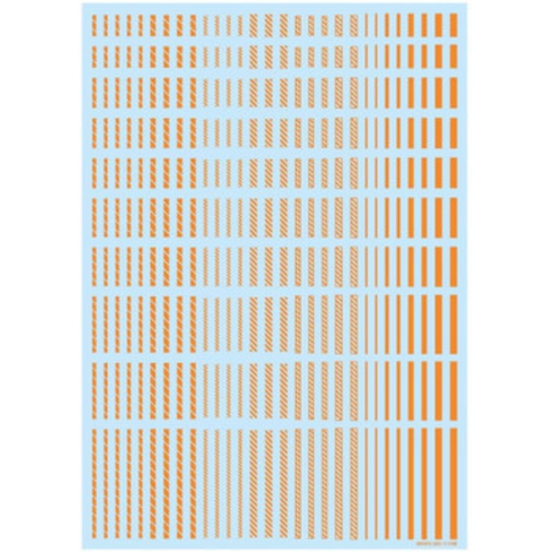 HiQparts Line Decal2 (Orange)