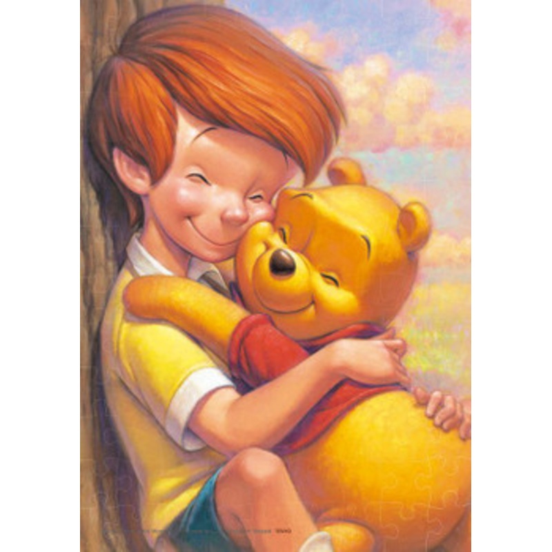 Tenyo D108-019 Jigsaw Puzzle Disney Christopher & Pooh (108 Pieces)
