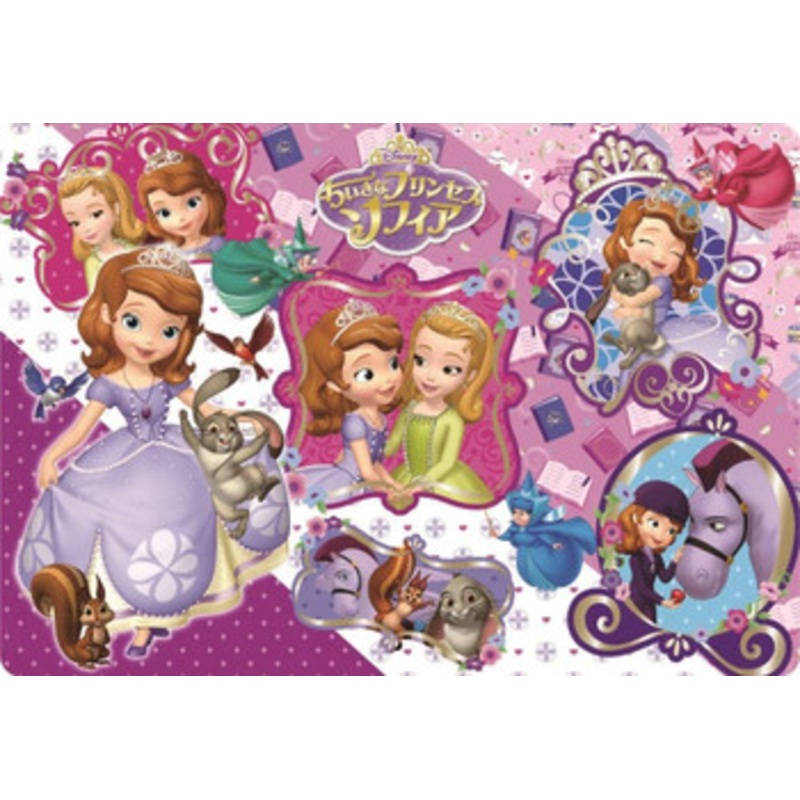 Tenyo Jigsaw Puzzle Disney Princess Sophia and Friends (60 Pieces) Child Puzzle