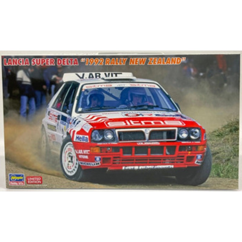 Hasegawa 1/24 Lancia Super Delta 1992 Rally New Zealand Plastic Model