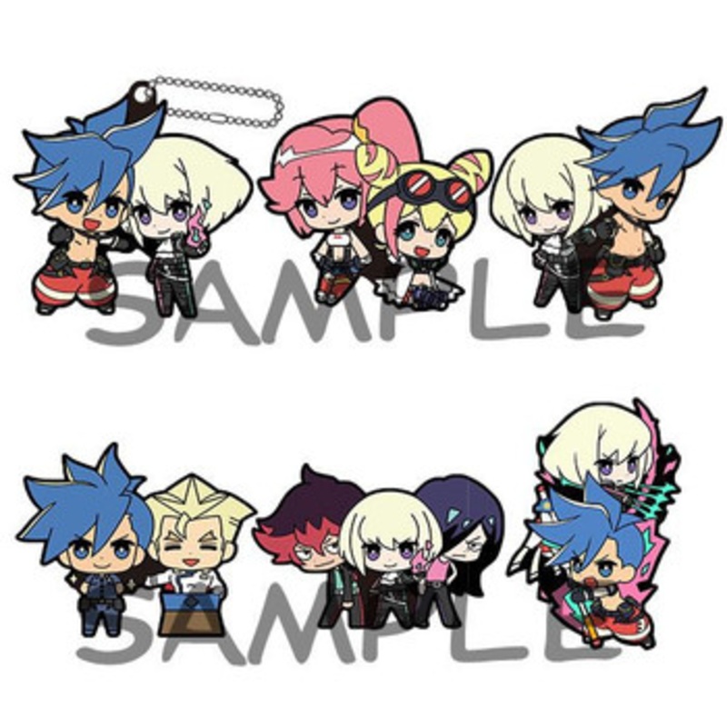 Megahouse Rubber Mascot Buddy Colle Promare 6Pack Box