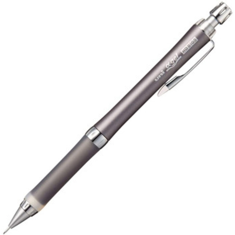 Mitsubishi Pencil uni Alpha-gel Slim Type Mechanical Pencil 0.5mm M5-809GG 1P (Gun metallic)