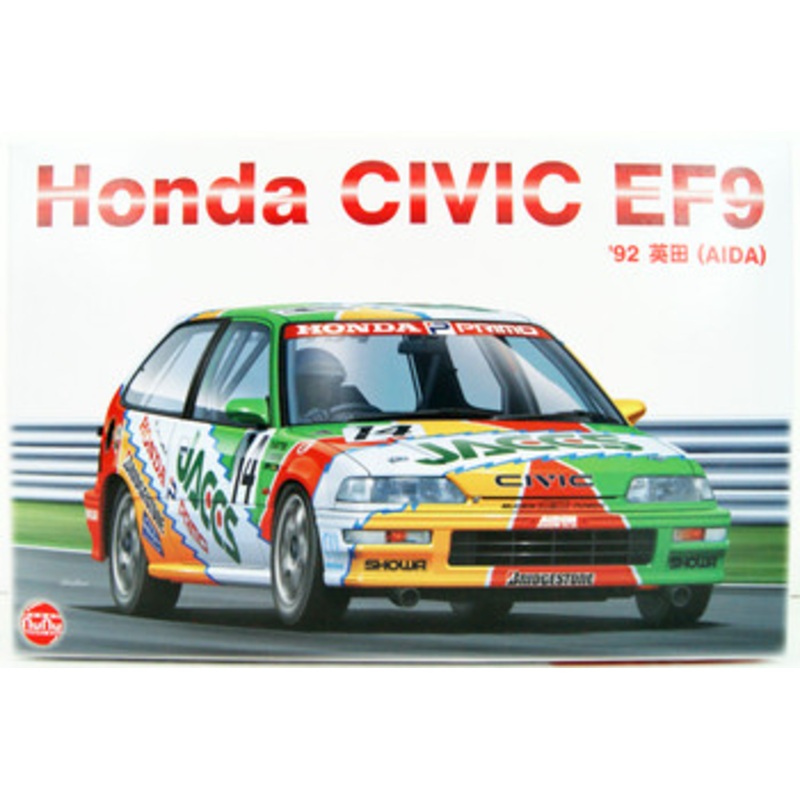 Platz Racing Series 1/24 Honda Civic EF-9 1992 TI Circuit Aida