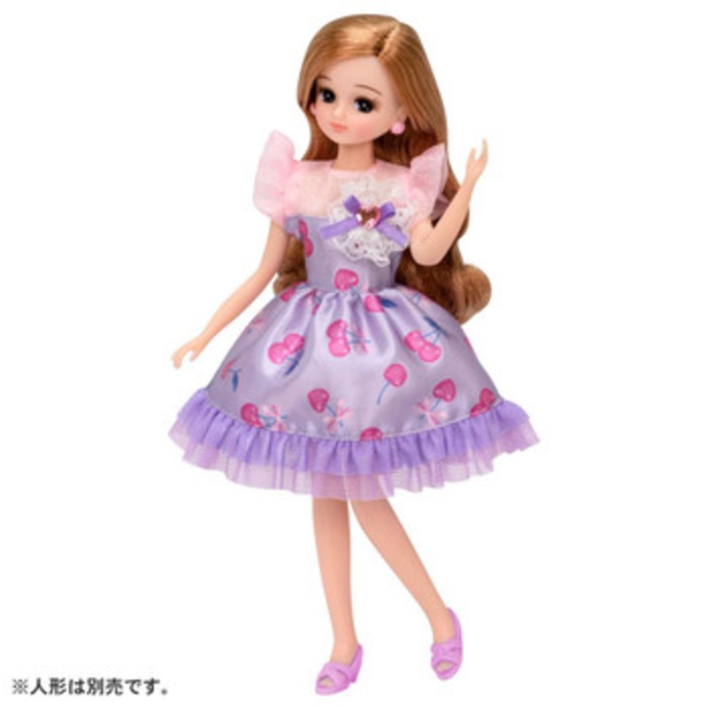 Takara Tomy LW-03 Licca Doll Sweet Cherry Outfit