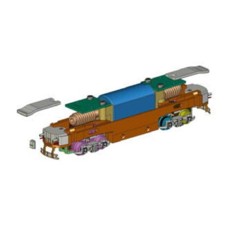 Tramway TW-N-MTR-B Motorized Chassis for Tram B (N scale)