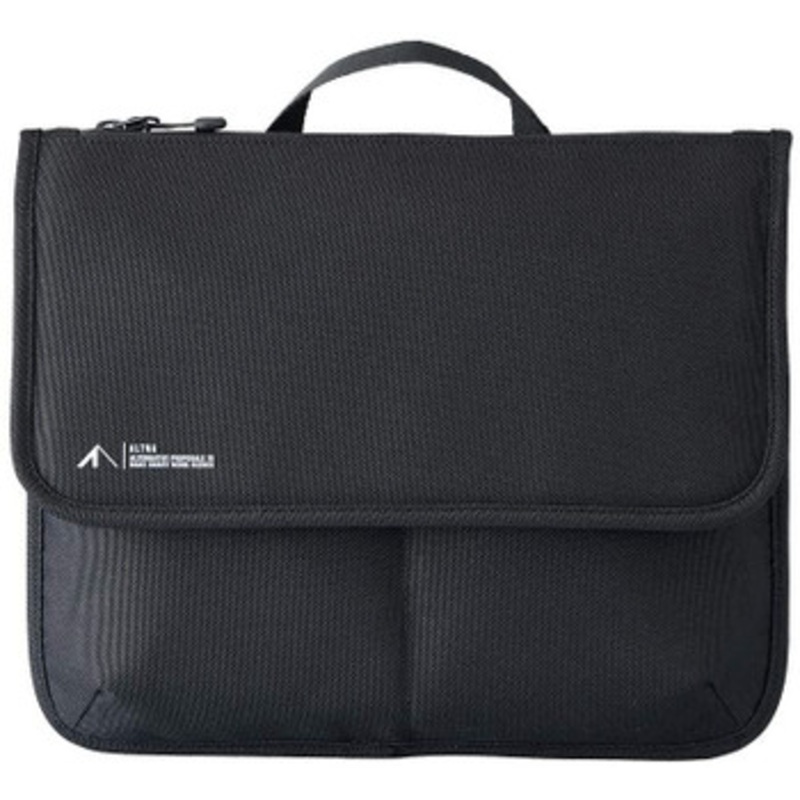 LIHIT LAB. ALTNA Flap Pouch M (Black)