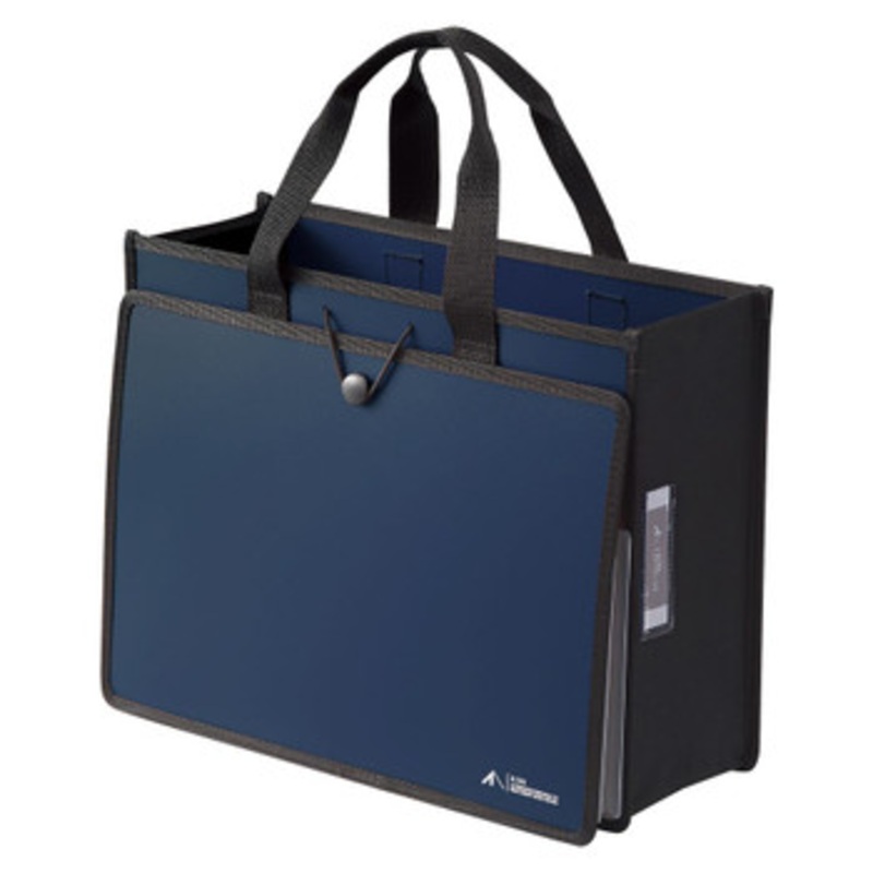 LIHIT LAB. ALTNA Folding Tool Bag P.P. A4 (Navy)