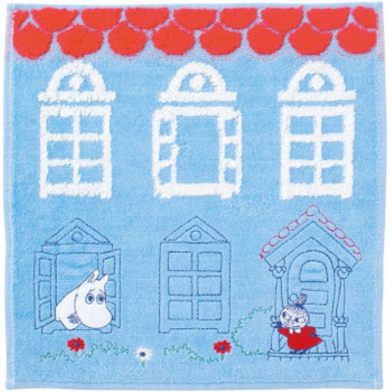 Marushin Moomin Hand Towel ‘Little my In Front Of the House ‘