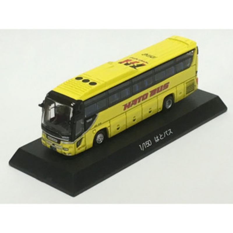 Popondetta 8216 HINO S’ELEGA Super High-decker Hato Bus Die-cast Model (N scale)