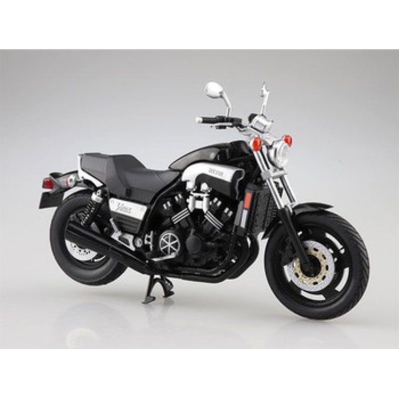 Aoshima SKYNET 1/12 Motorbike YAMAHA Vmax Black 2 Finished Model