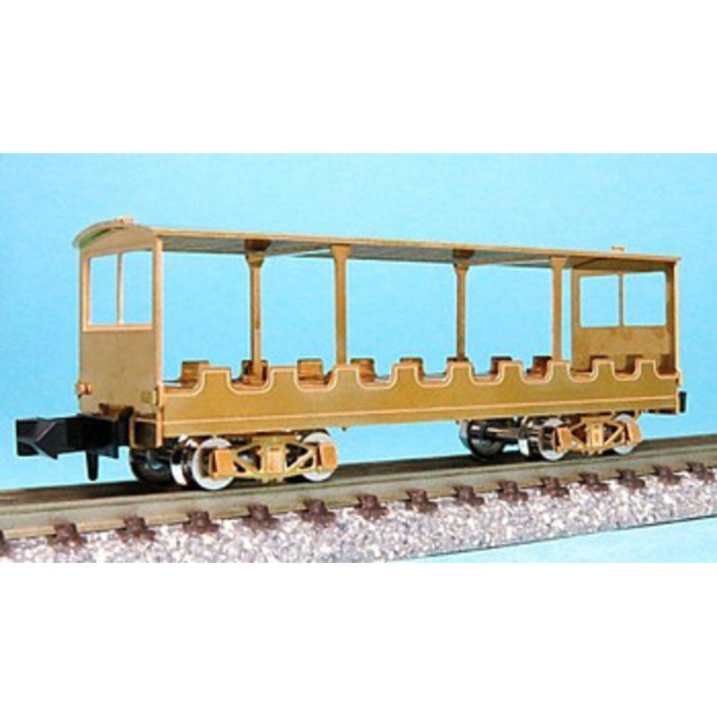 ARU Model A1043 Very Easy (Totemo Kantan) Kit Series Passenger Railroad Car Body Kit (N scale)