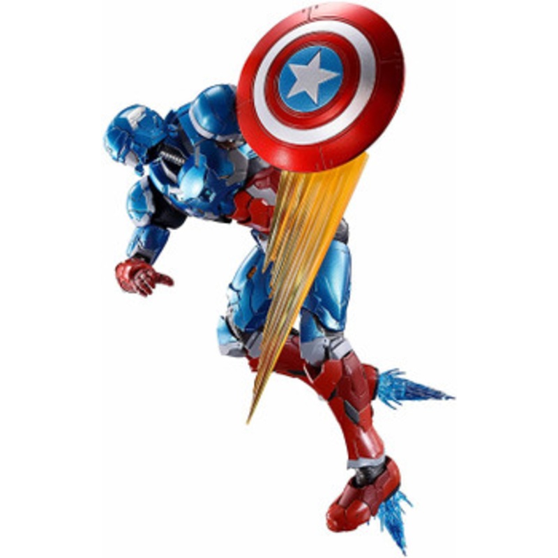 Bandai S.H. Figuarts Captain America Figure (Avengers: Tech-On)