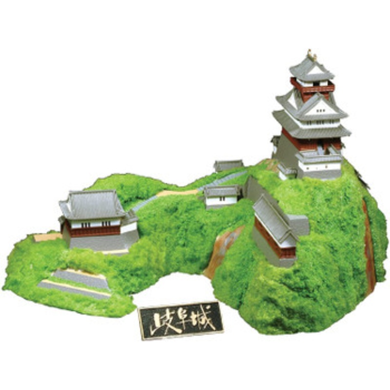 Doyusha S27 Japanese Gifu Castle 1/350 Scale Plastic Model